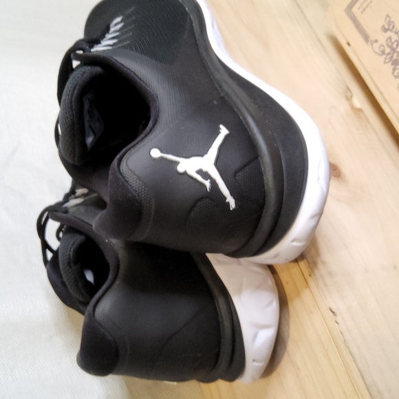 Jordan Flight Runner 2 Mens Black/White Running Shoes Sneaker 715572-005 Sz 13 - Picture 4 of 6